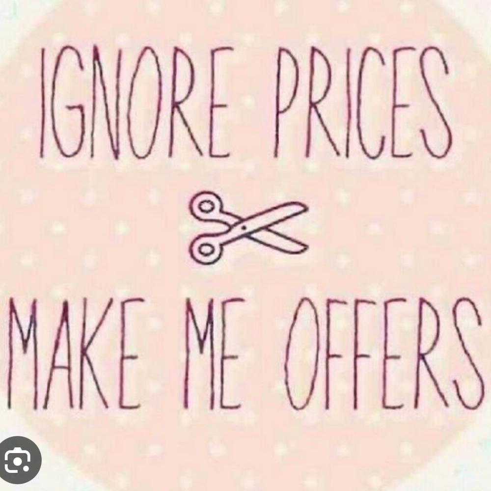 Like The Item not the price MAKE ME AN OFFER 90% of my listings sell 20-30% less